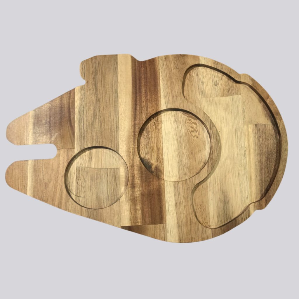 ⭐ Plato Star Wars de Madera