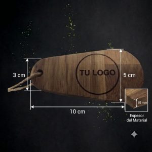 Destapador de Botellas de Madera de Acacia Personalizado con tu Logo